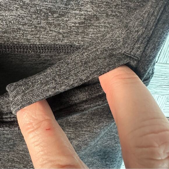 Free People FP Movement Halo Cut Out Leggings Size Large Charcoal Gray 189 - Picture 6 of 13